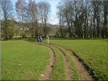 The track towards Wolsingham from Baal Hill Ho farm