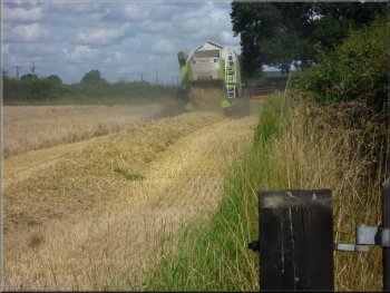 Combining by the track