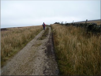 Track over Pock Stones Moor