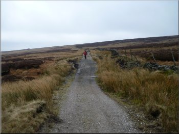 Track over Pock Stones Moor