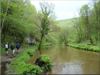 The River Wye between Litton Mill and Cressbrook