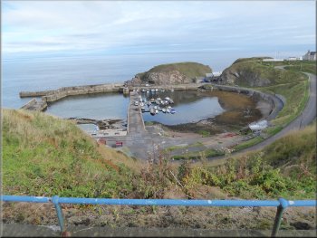 The harbour at Portknockie