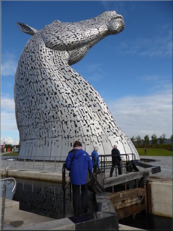 The Kelpies look just as good from every angle
