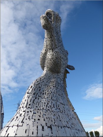 The Kelpies look just as good from every angle