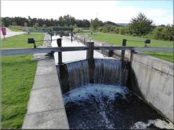 One of many locks along the canal
