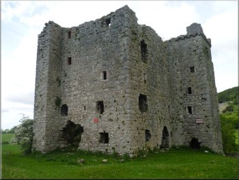 Arnside Tower, a defensive Pele Tower built to a Scottish design