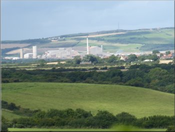 A distant view of Boulby Potash Mine
