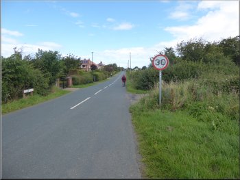 Following Ellerby Lane towards Runswick Bay