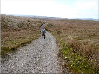 Nearing our turning off the Pennine Way