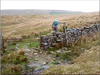 Stone step stile at map ref. SD 787 788 on the Ribble Way