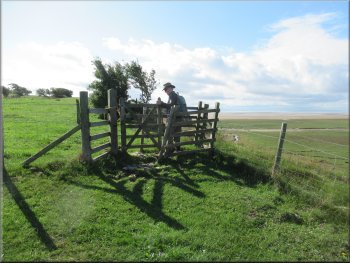 Kissing gate into the next field