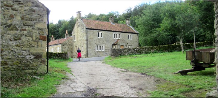 Joining the road at New Hall farm