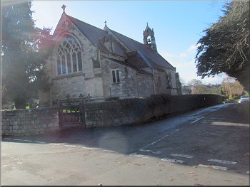 Church at the junction of Straight Lane and Mill Lane