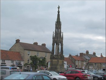 Feversham monument in the Market Place