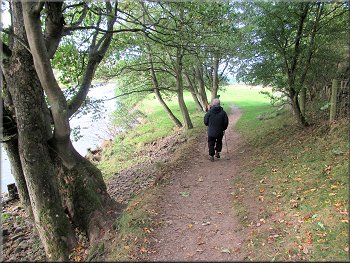 Path next to the River Swale